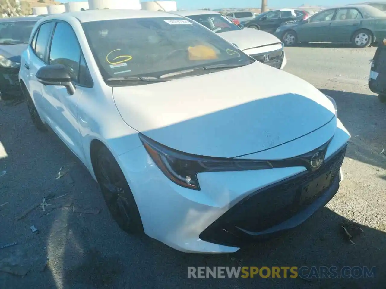 1 Photograph of a damaged car JTND4MBE6N3162951 TOYOTA COROLLA 2022