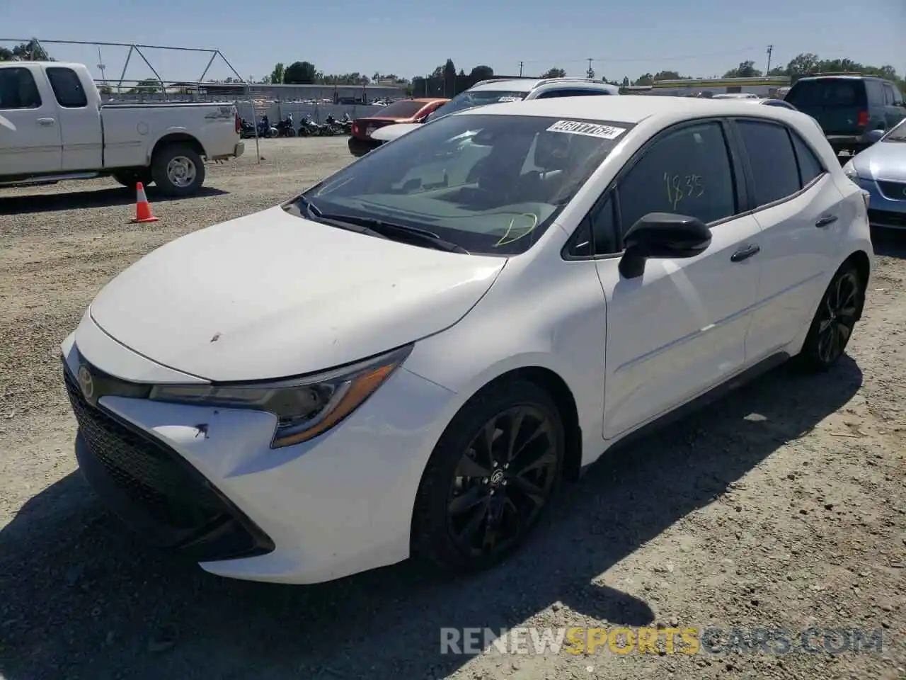 2 Photograph of a damaged car JTND4MBE6N3163601 TOYOTA COROLLA 2022