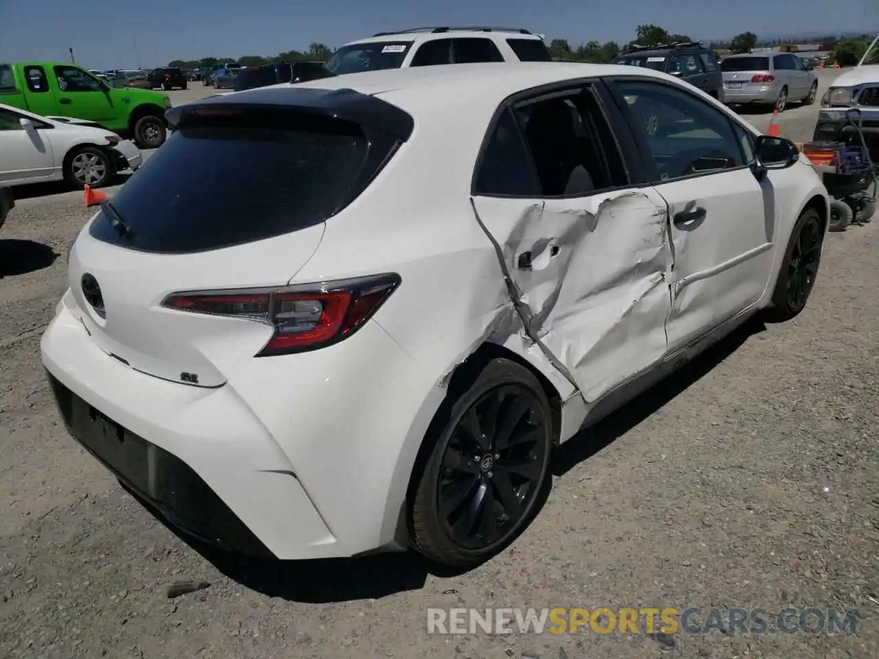 4 Photograph of a damaged car JTND4MBE6N3163601 TOYOTA COROLLA 2022