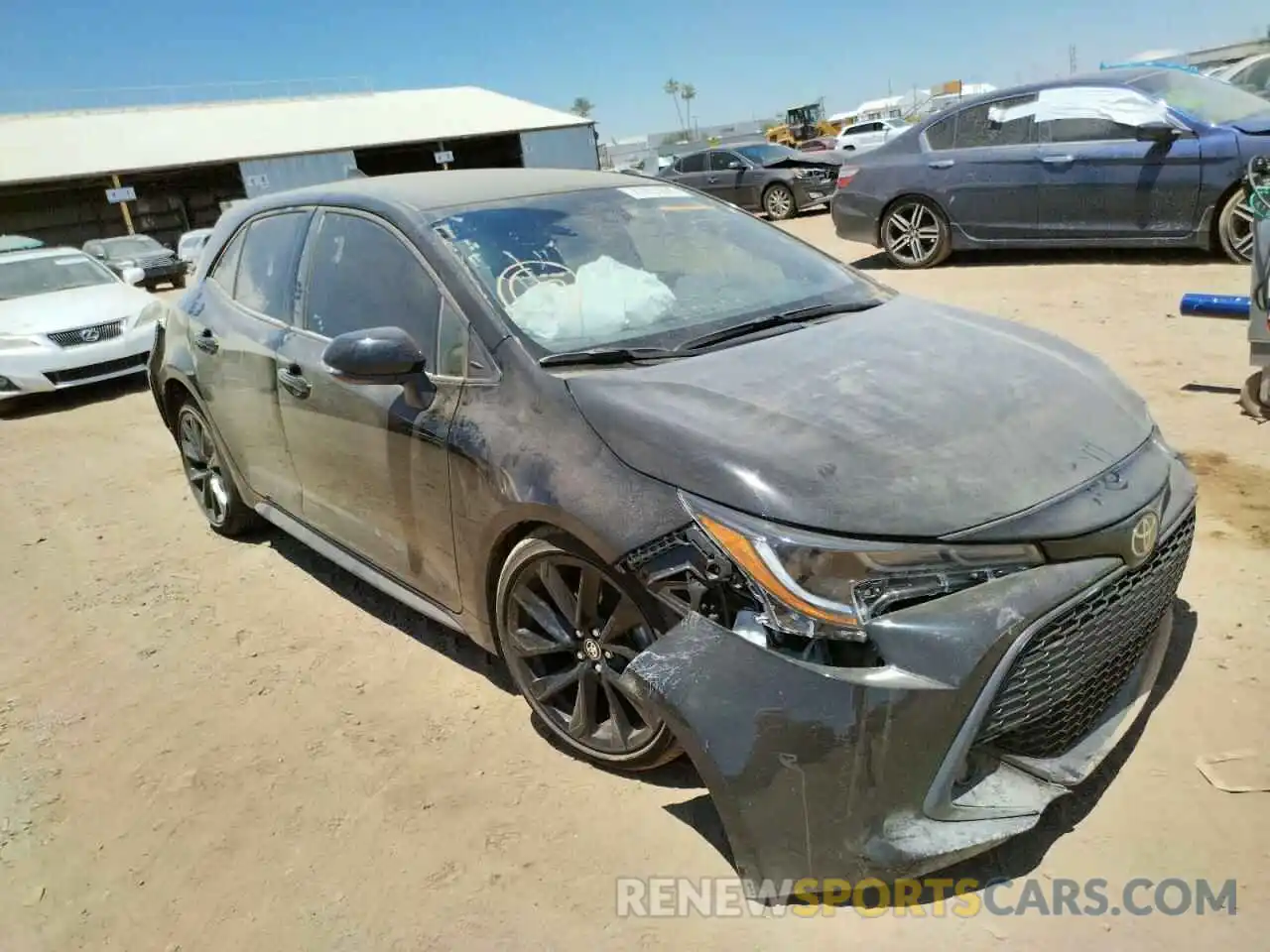 1 Photograph of a damaged car JTND4MBE7N3150937 TOYOTA COROLLA 2022