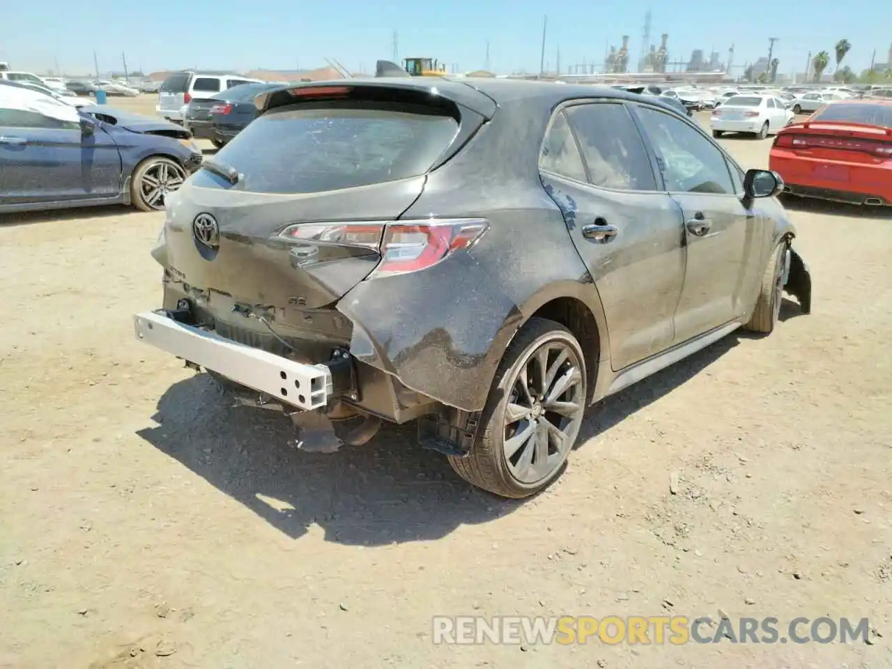 4 Photograph of a damaged car JTND4MBE7N3150937 TOYOTA COROLLA 2022