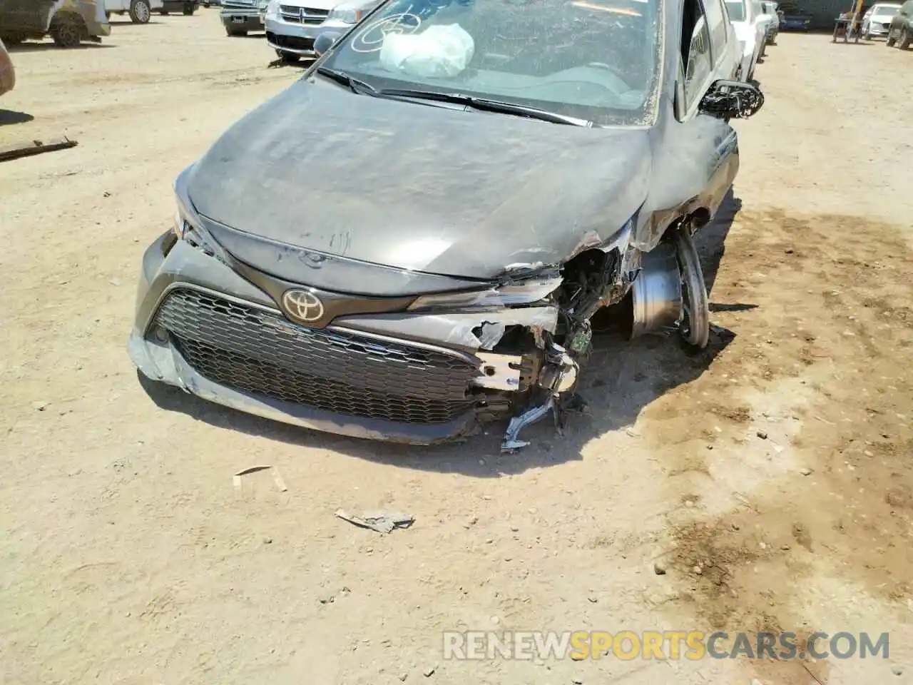 9 Photograph of a damaged car JTND4MBE7N3150937 TOYOTA COROLLA 2022