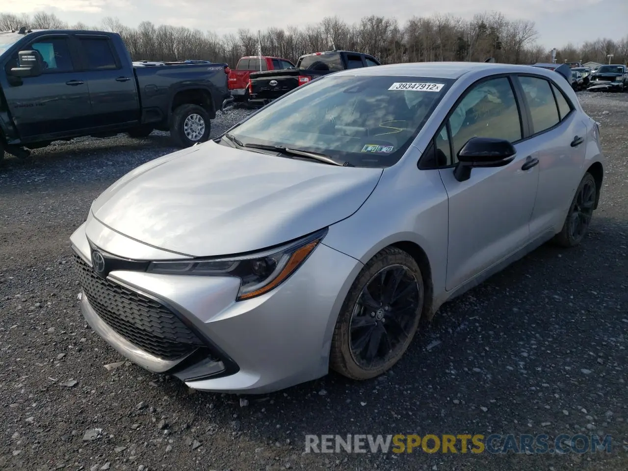 2 Photograph of a damaged car JTND4MBE7N3159783 TOYOTA COROLLA 2022