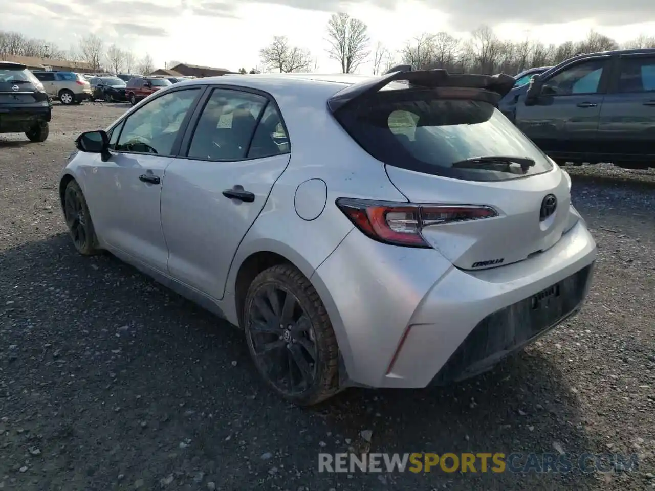 3 Photograph of a damaged car JTND4MBE7N3159783 TOYOTA COROLLA 2022