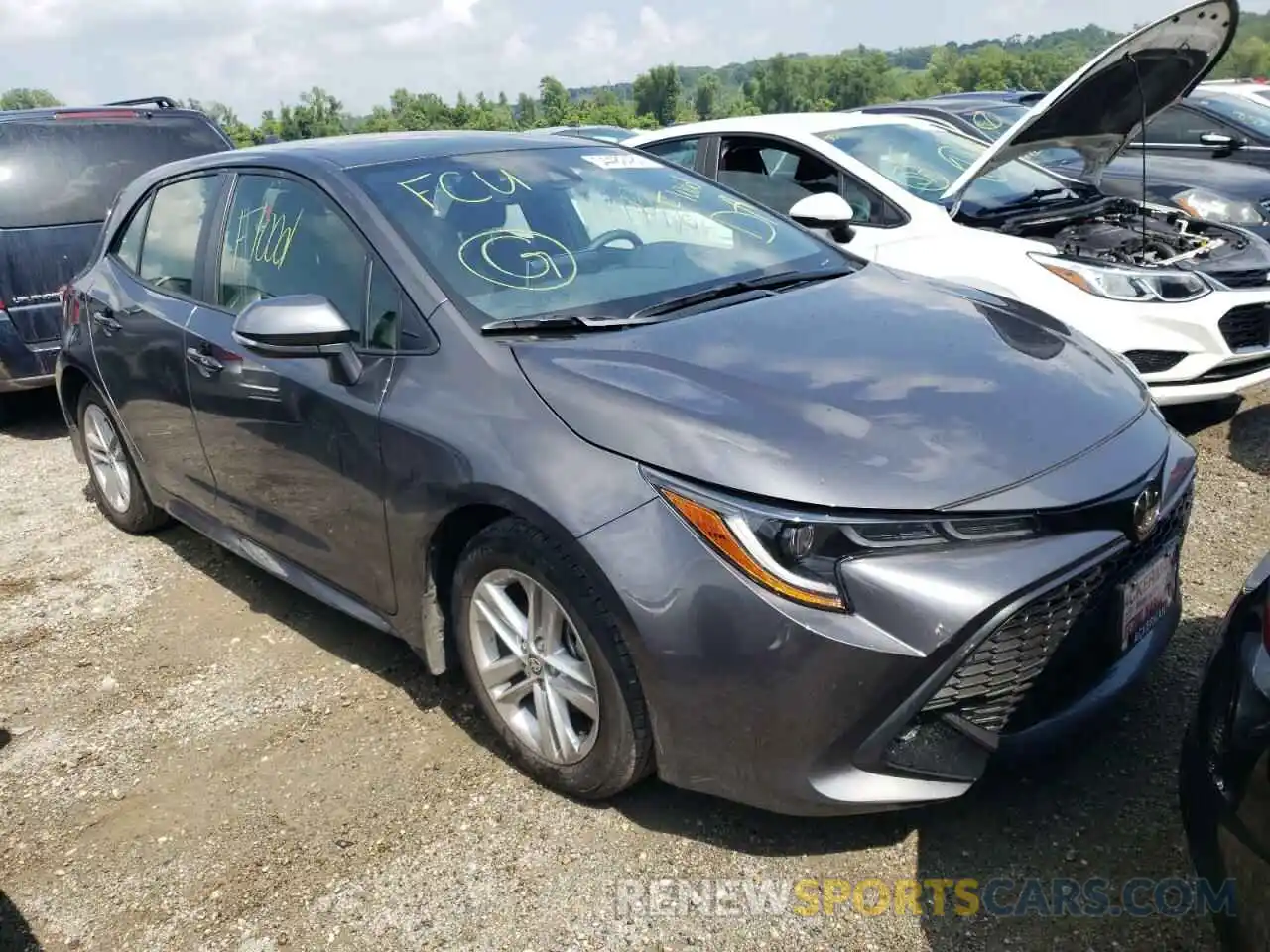 1 Photograph of a damaged car JTND4MBE7N3171769 TOYOTA COROLLA 2022