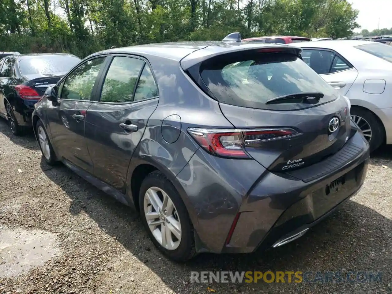 3 Photograph of a damaged car JTND4MBE7N3171769 TOYOTA COROLLA 2022