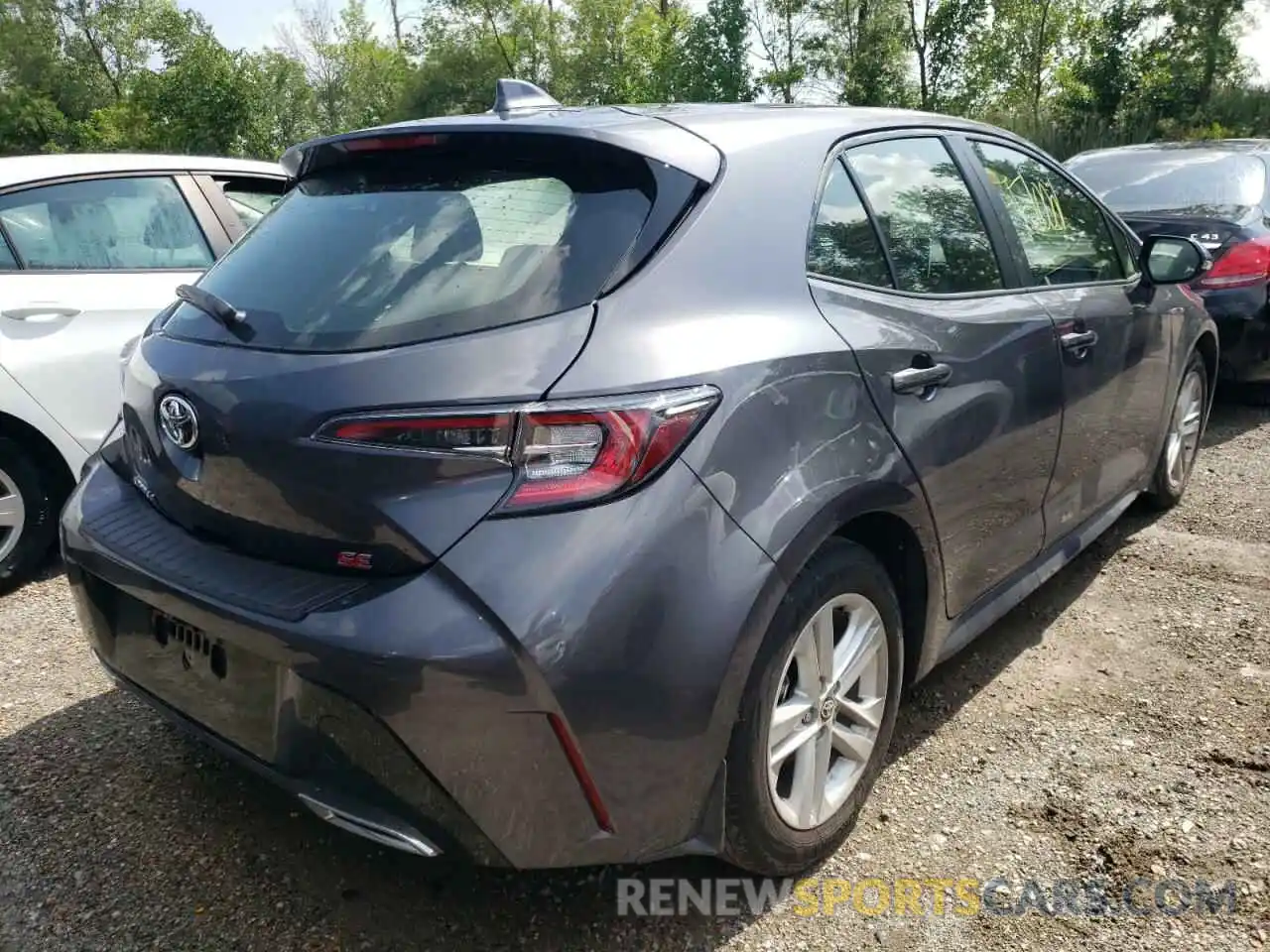 4 Photograph of a damaged car JTND4MBE7N3171769 TOYOTA COROLLA 2022