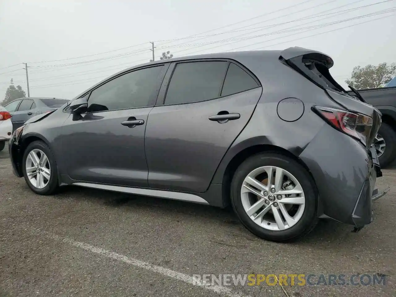 2 Photograph of a damaged car JTND4MBE7N3175322 TOYOTA COROLLA 2022