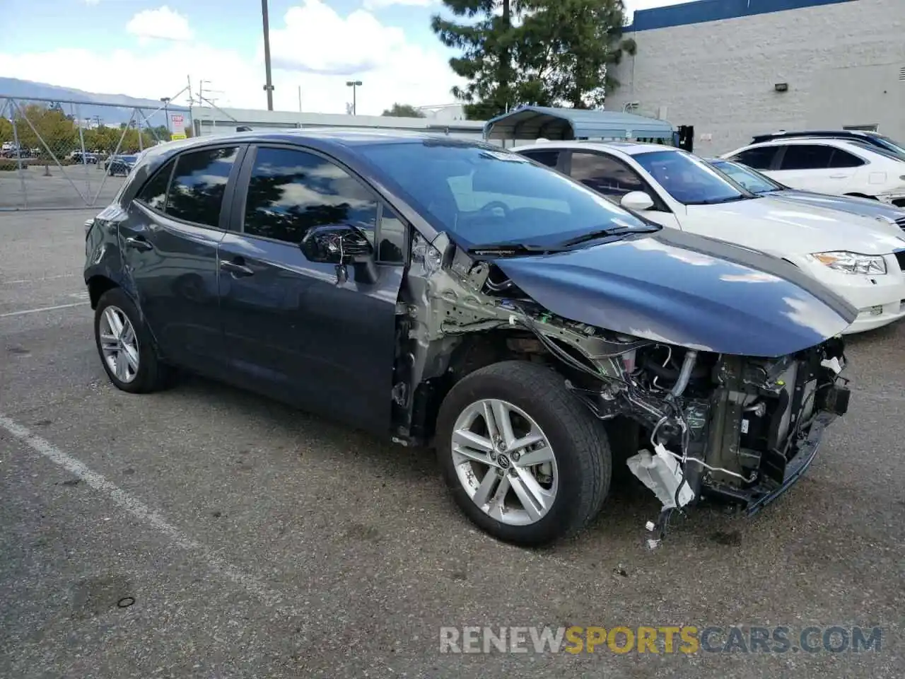 4 Photograph of a damaged car JTND4MBE7N3182514 TOYOTA COROLLA 2022