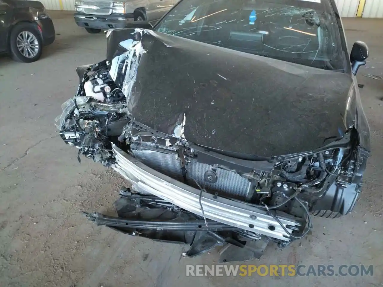 9 Photograph of a damaged car JTND4MBE8N3153572 TOYOTA COROLLA 2022