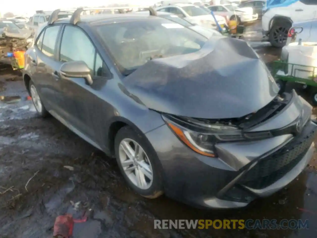 1 Photograph of a damaged car JTND4MBE8N3154978 TOYOTA COROLLA 2022