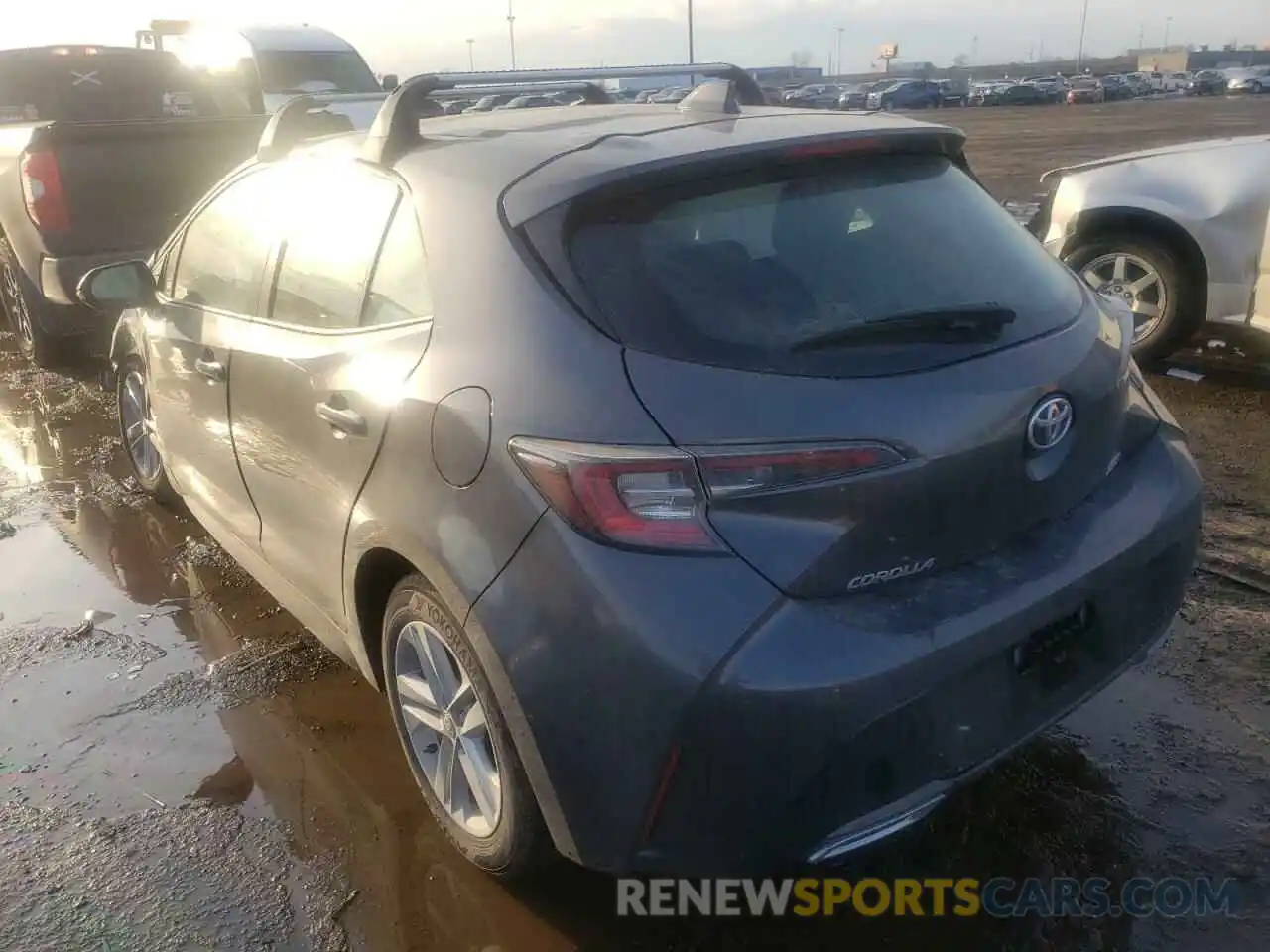 3 Photograph of a damaged car JTND4MBE8N3154978 TOYOTA COROLLA 2022