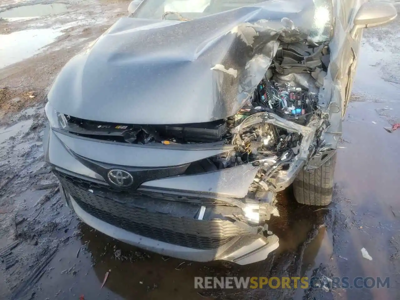 7 Photograph of a damaged car JTND4MBE8N3154978 TOYOTA COROLLA 2022