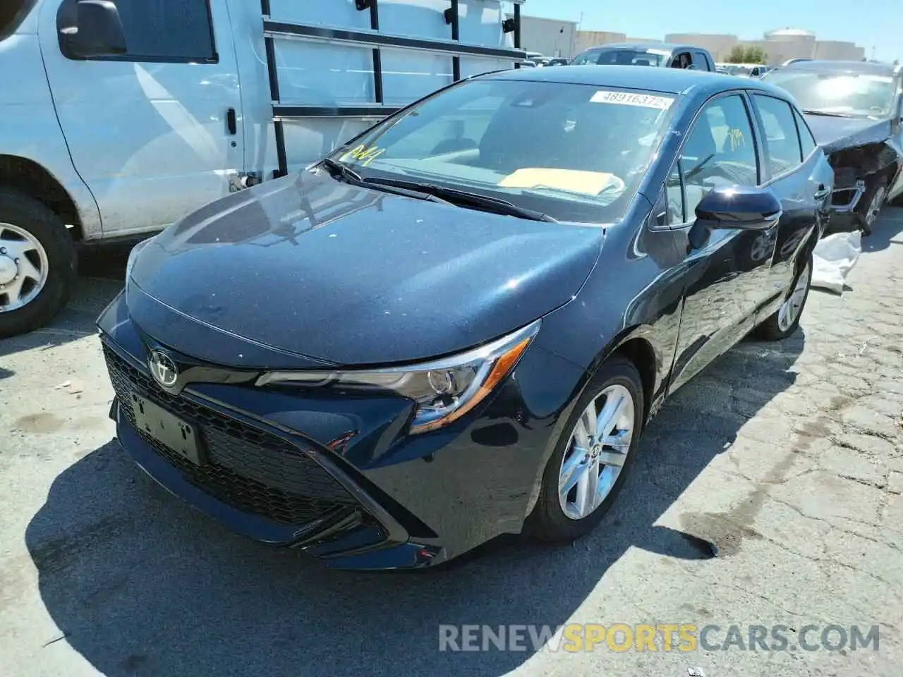 2 Photograph of a damaged car JTND4MBE8N3160053 TOYOTA COROLLA 2022