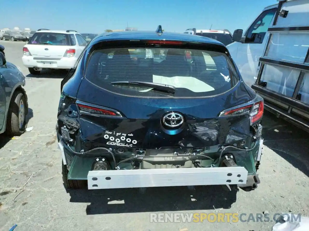 9 Photograph of a damaged car JTND4MBE8N3160053 TOYOTA COROLLA 2022