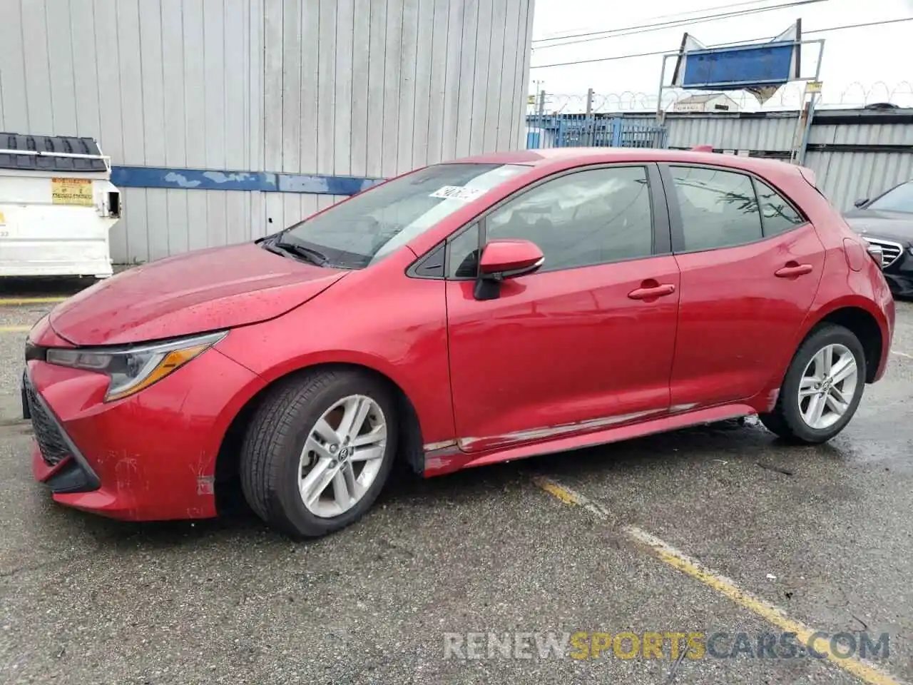 1 Photograph of a damaged car JTND4MBE8N3164507 TOYOTA COROLLA 2022