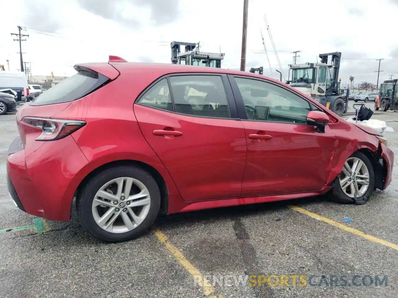 3 Photograph of a damaged car JTND4MBE8N3164507 TOYOTA COROLLA 2022