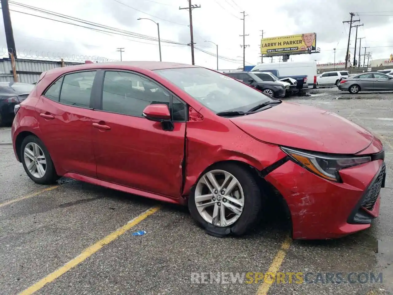 4 Photograph of a damaged car JTND4MBE8N3164507 TOYOTA COROLLA 2022