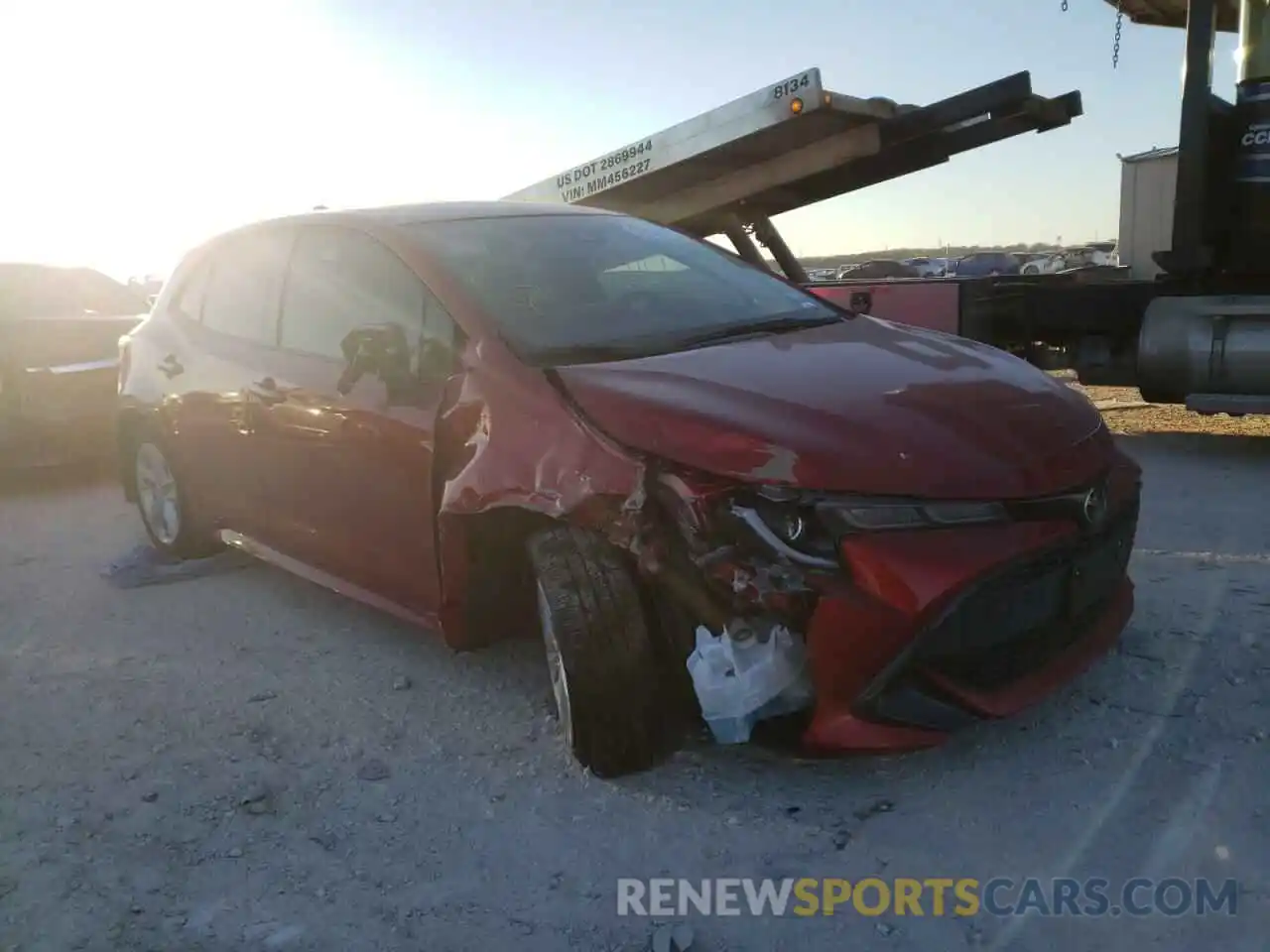 1 Photograph of a damaged car JTND4MBE9N3153547 TOYOTA COROLLA 2022