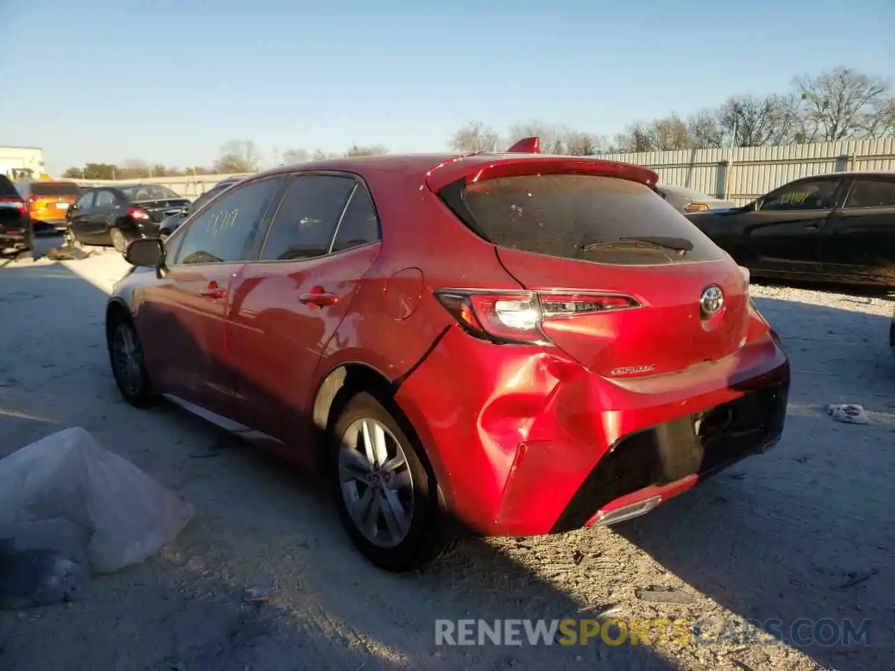 3 Photograph of a damaged car JTND4MBE9N3153547 TOYOTA COROLLA 2022