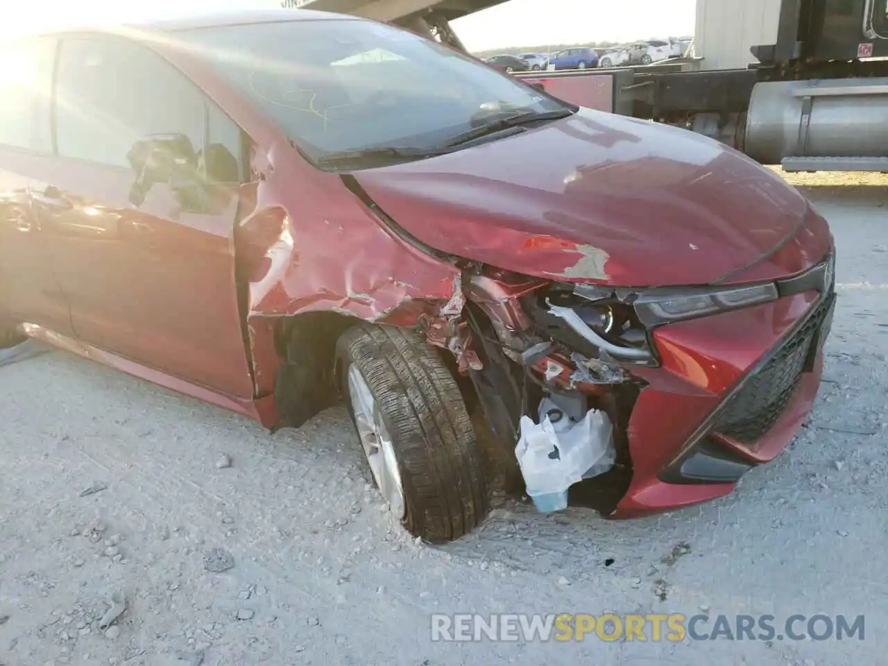 9 Photograph of a damaged car JTND4MBE9N3153547 TOYOTA COROLLA 2022