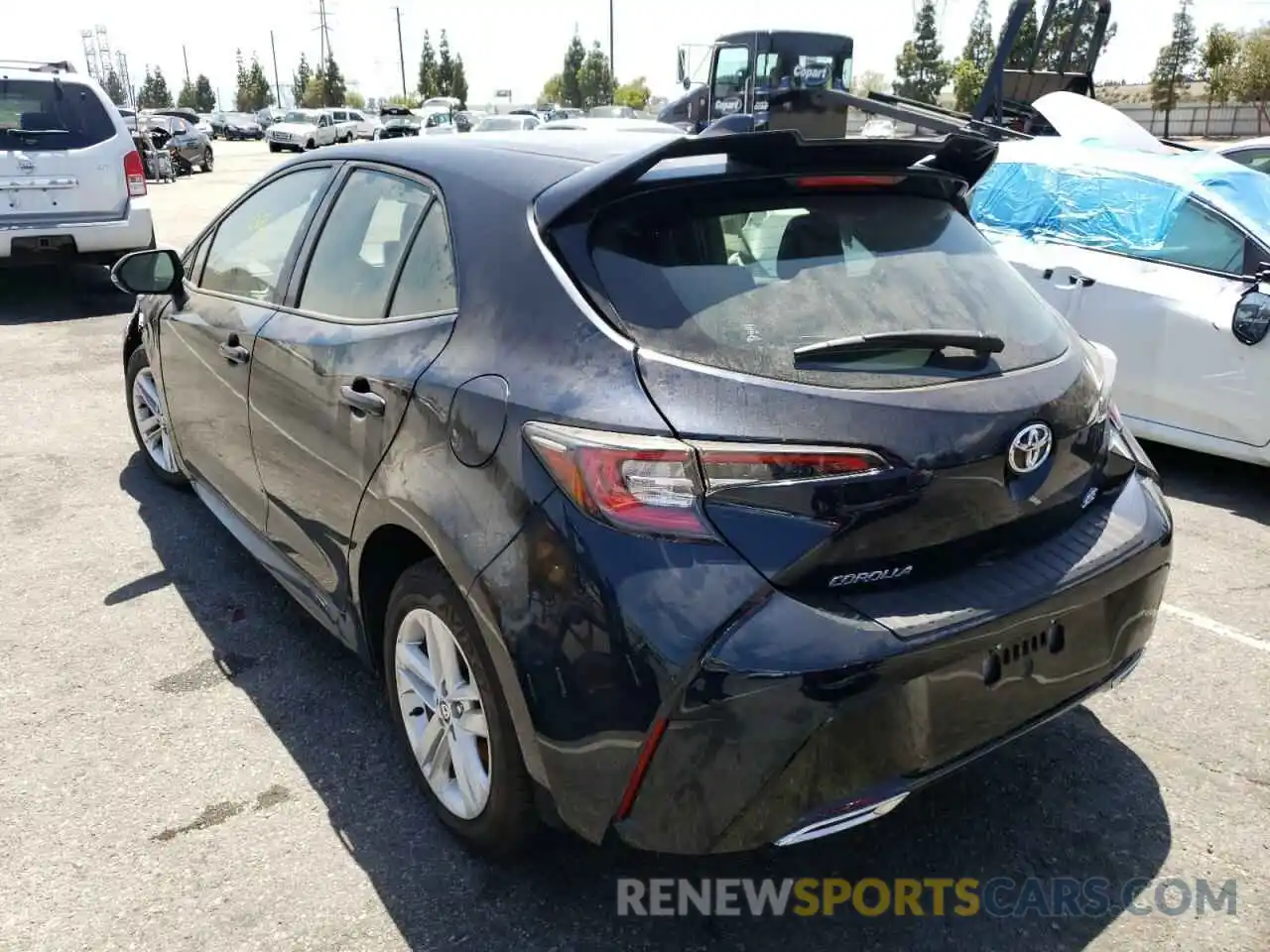 3 Photograph of a damaged car JTND4MBE9N3160272 TOYOTA COROLLA 2022