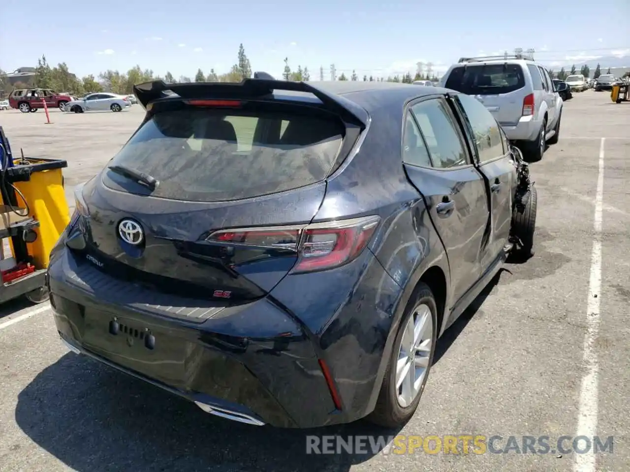 4 Photograph of a damaged car JTND4MBE9N3160272 TOYOTA COROLLA 2022