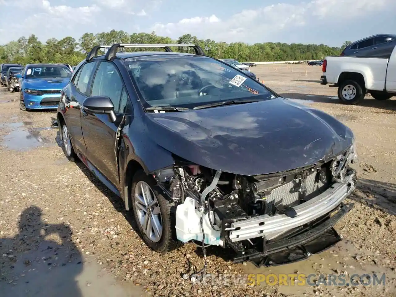 1 Photograph of a damaged car JTND4MBEXN3151578 TOYOTA COROLLA 2022