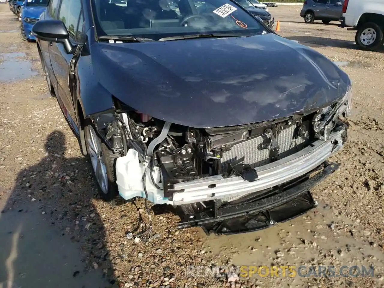 9 Photograph of a damaged car JTND4MBEXN3151578 TOYOTA COROLLA 2022