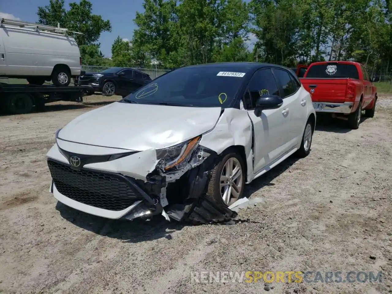 2 Photograph of a damaged car JTND4MBEXN3158675 TOYOTA COROLLA 2022