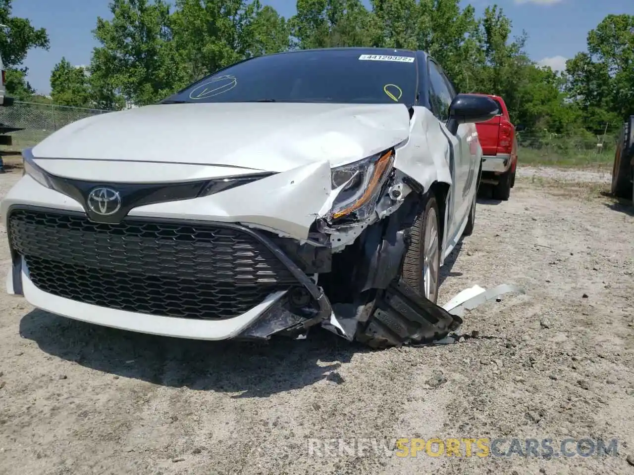 9 Photograph of a damaged car JTND4MBEXN3158675 TOYOTA COROLLA 2022