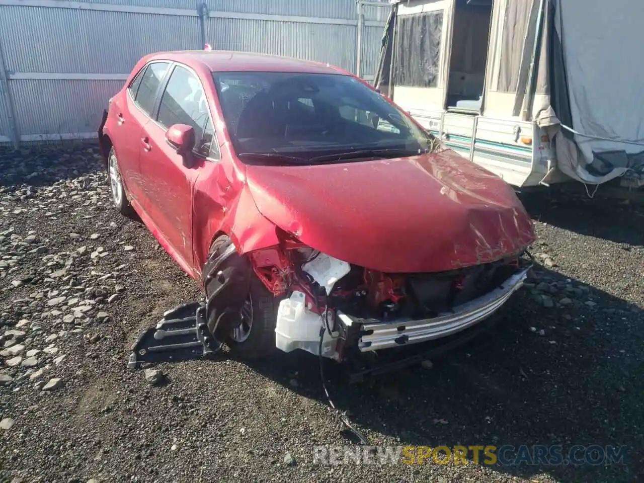 1 Photograph of a damaged car JTND4MBEXN3159843 TOYOTA COROLLA 2022