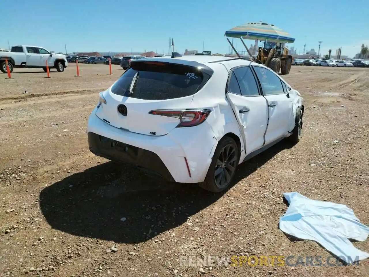 4 Photograph of a damaged car JTND4MBEXN3165433 TOYOTA COROLLA 2022