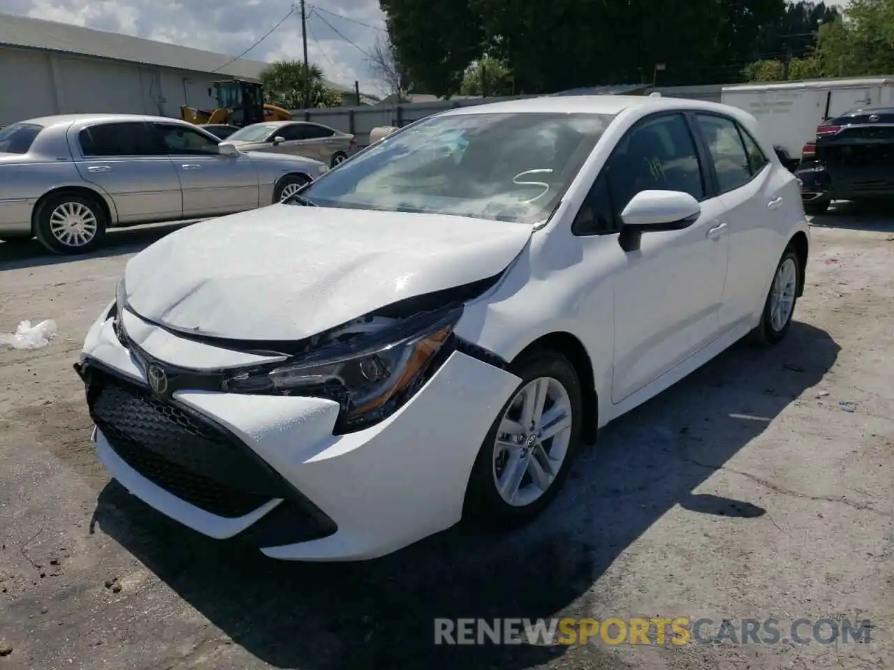 2 Photograph of a damaged car JTND4MBEXN3167215 TOYOTA COROLLA 2022