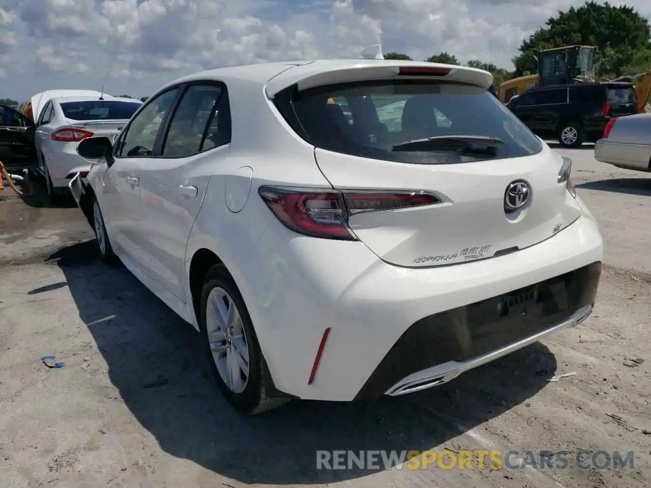 3 Photograph of a damaged car JTND4MBEXN3167215 TOYOTA COROLLA 2022