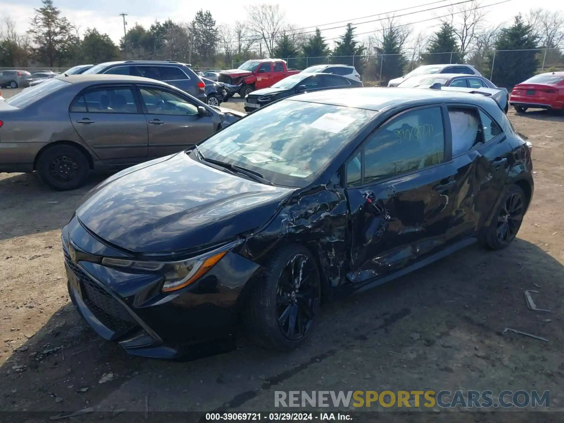 2 Photograph of a damaged car JTND4MBEXN3168624 TOYOTA COROLLA 2022