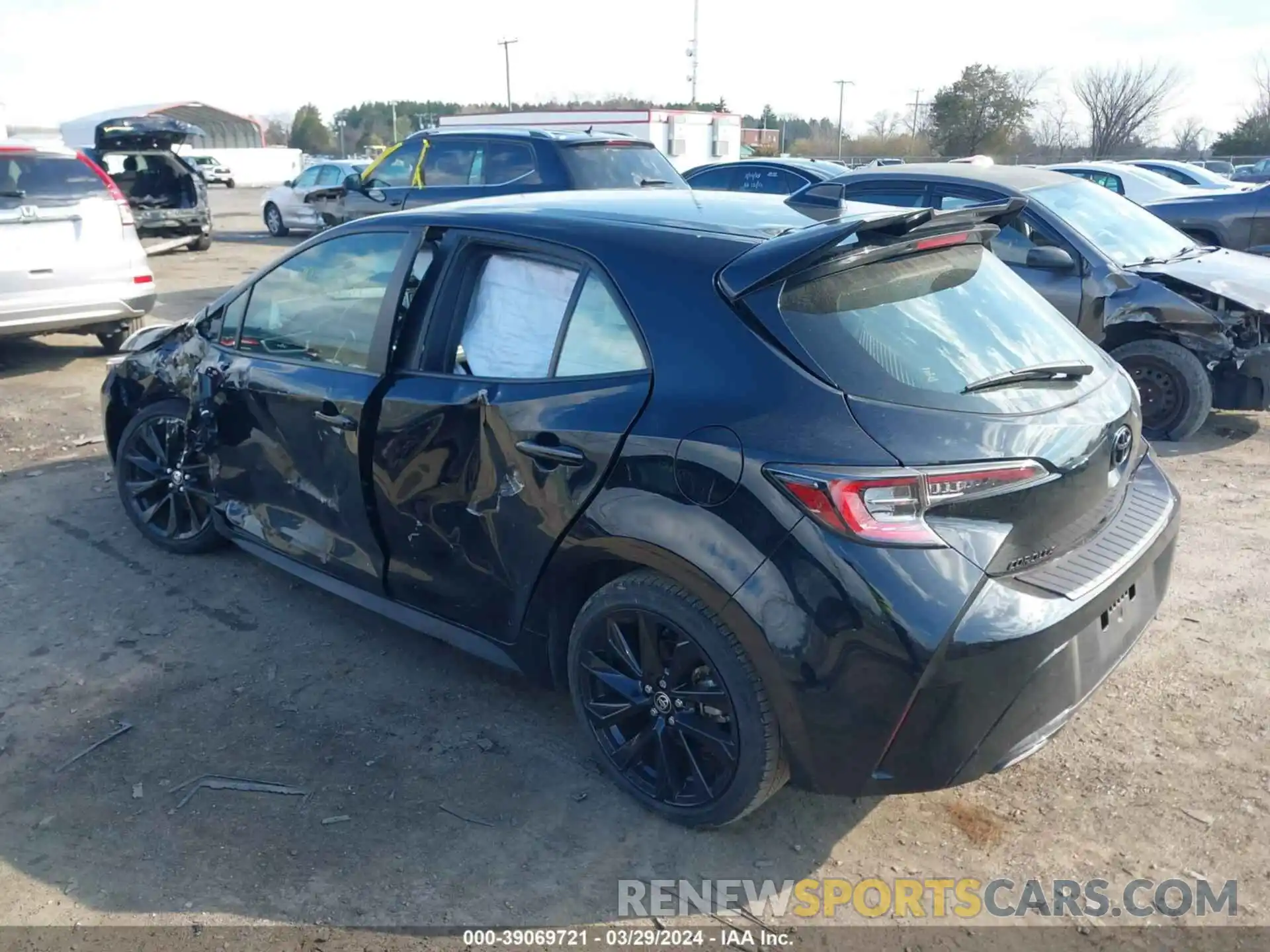 3 Photograph of a damaged car JTND4MBEXN3168624 TOYOTA COROLLA 2022