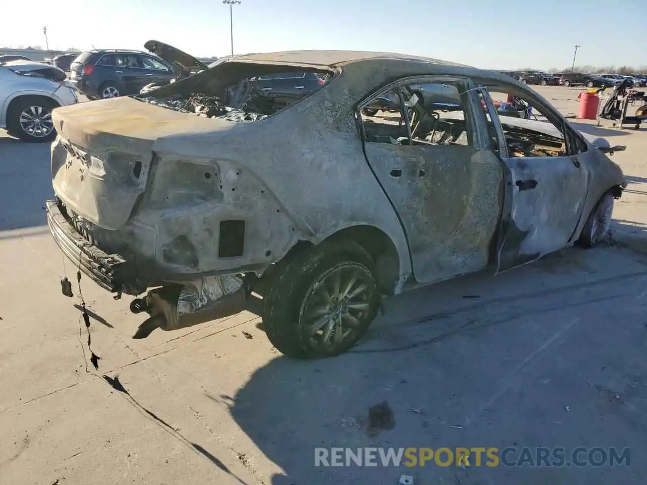 3 Photograph of a damaged car 5YFB4MDE0PP003698 TOYOTA COROLLA 2023