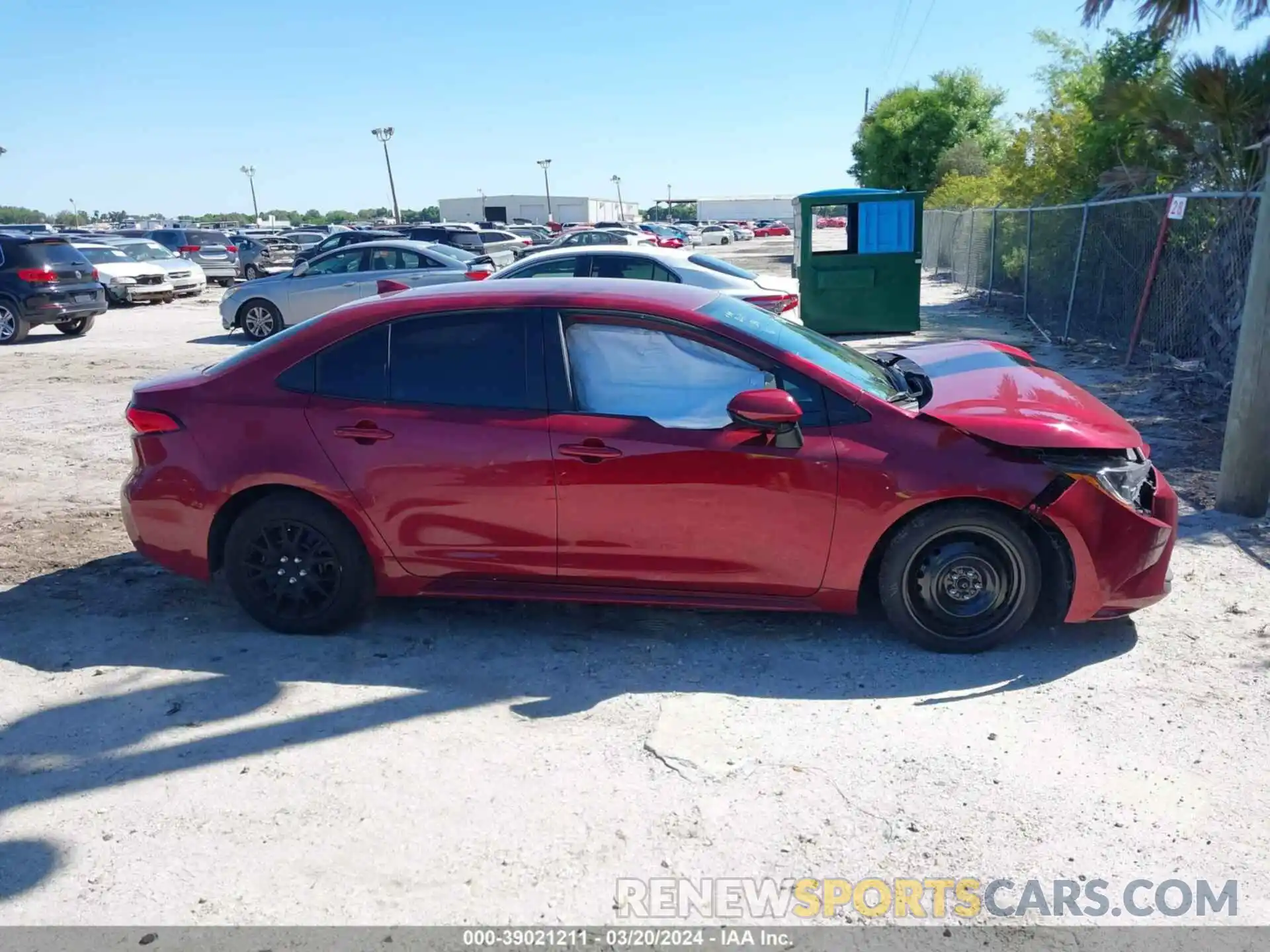 13 Photograph of a damaged car 5YFB4MDE0PP012644 TOYOTA COROLLA 2023