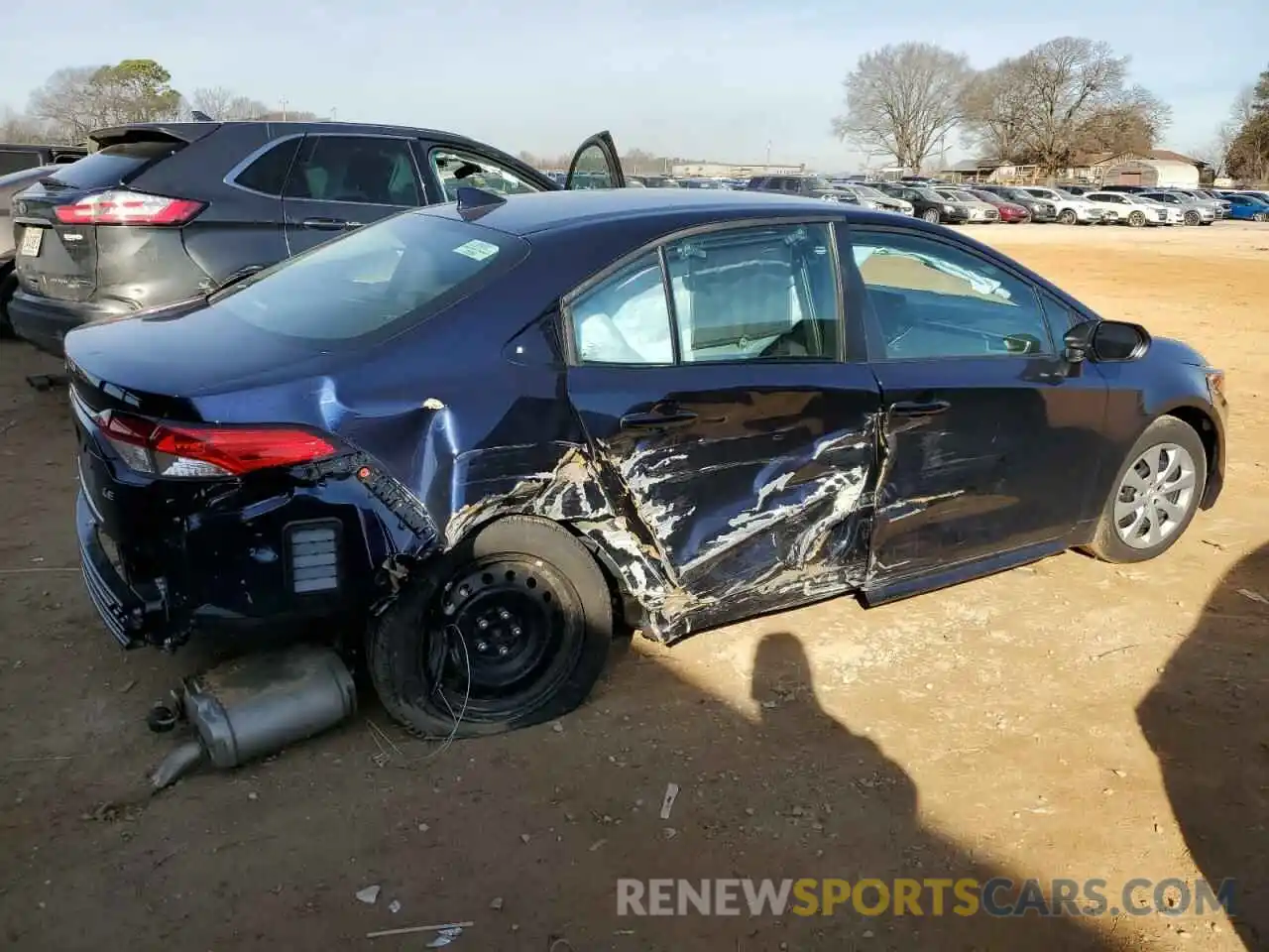 3 Photograph of a damaged car 5YFB4MDE0PP017908 TOYOTA COROLLA 2023