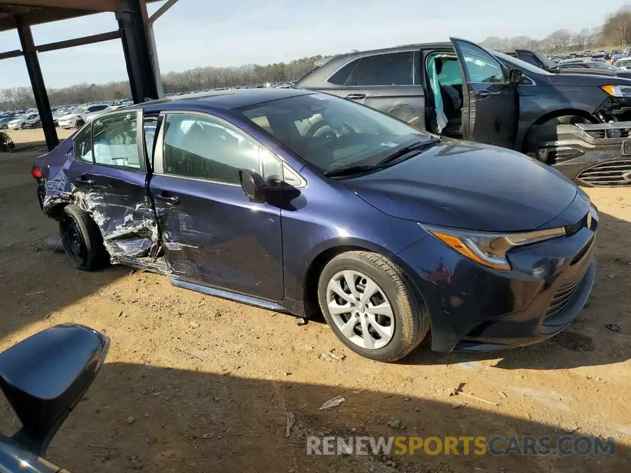 4 Photograph of a damaged car 5YFB4MDE0PP017908 TOYOTA COROLLA 2023