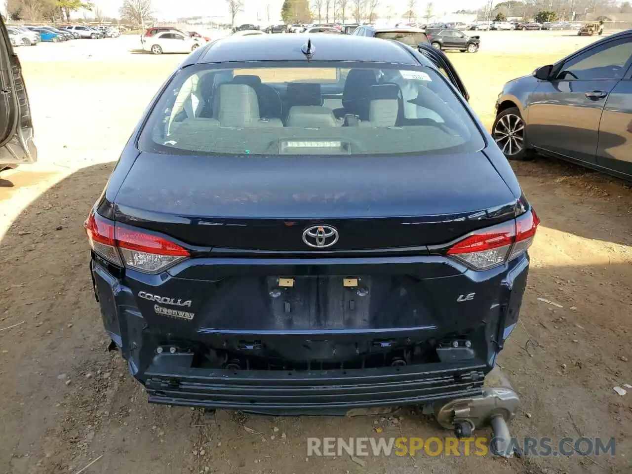 6 Photograph of a damaged car 5YFB4MDE0PP017908 TOYOTA COROLLA 2023