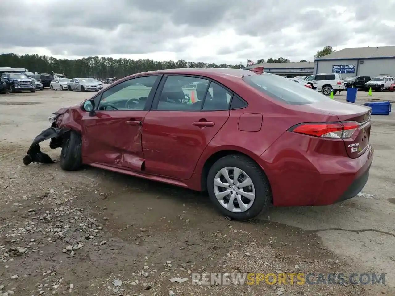 2 Photograph of a damaged car 5YFB4MDE0PP038533 TOYOTA COROLLA 2023