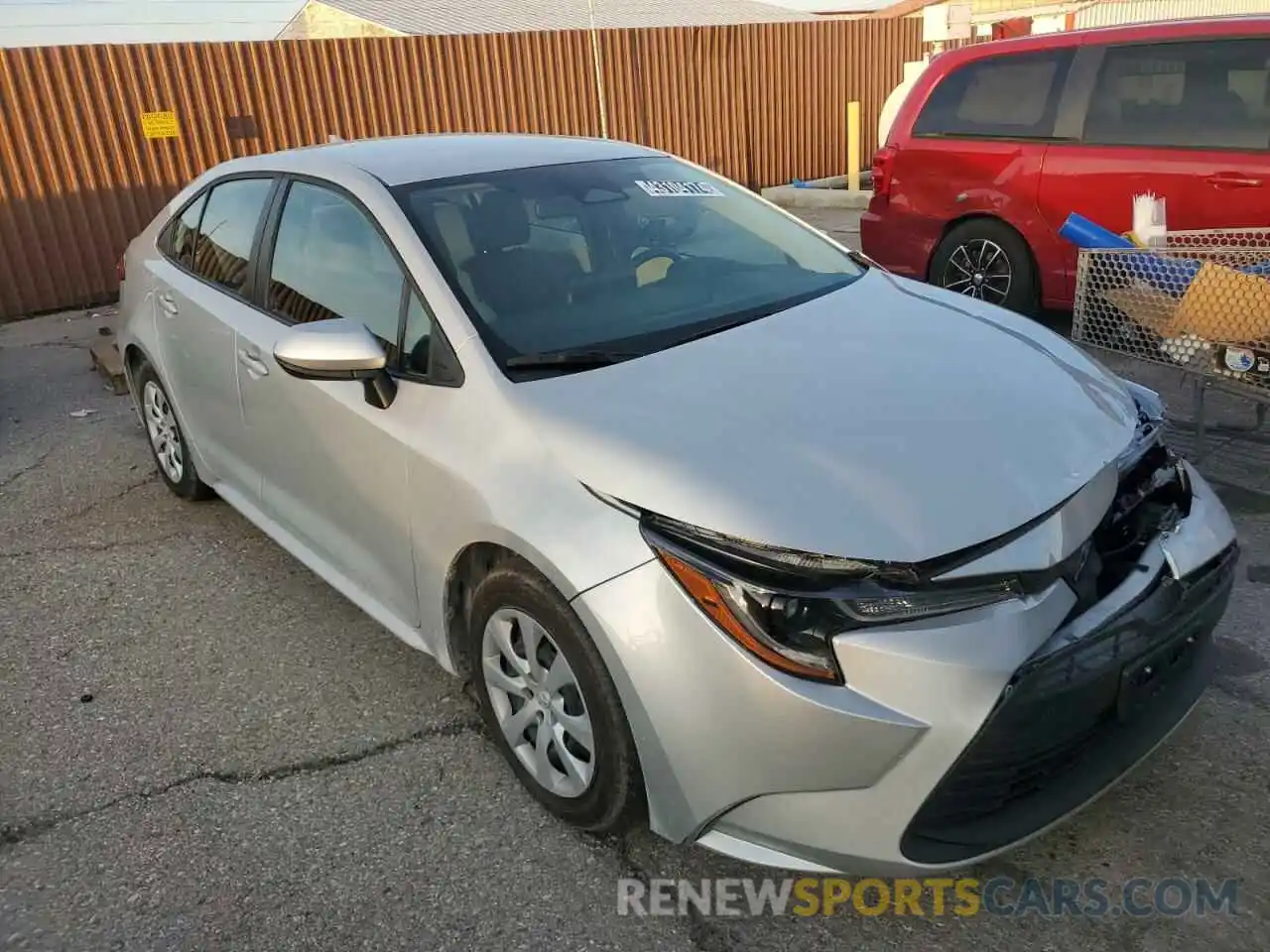 4 Photograph of a damaged car 5YFB4MDE0PP051248 TOYOTA COROLLA 2023