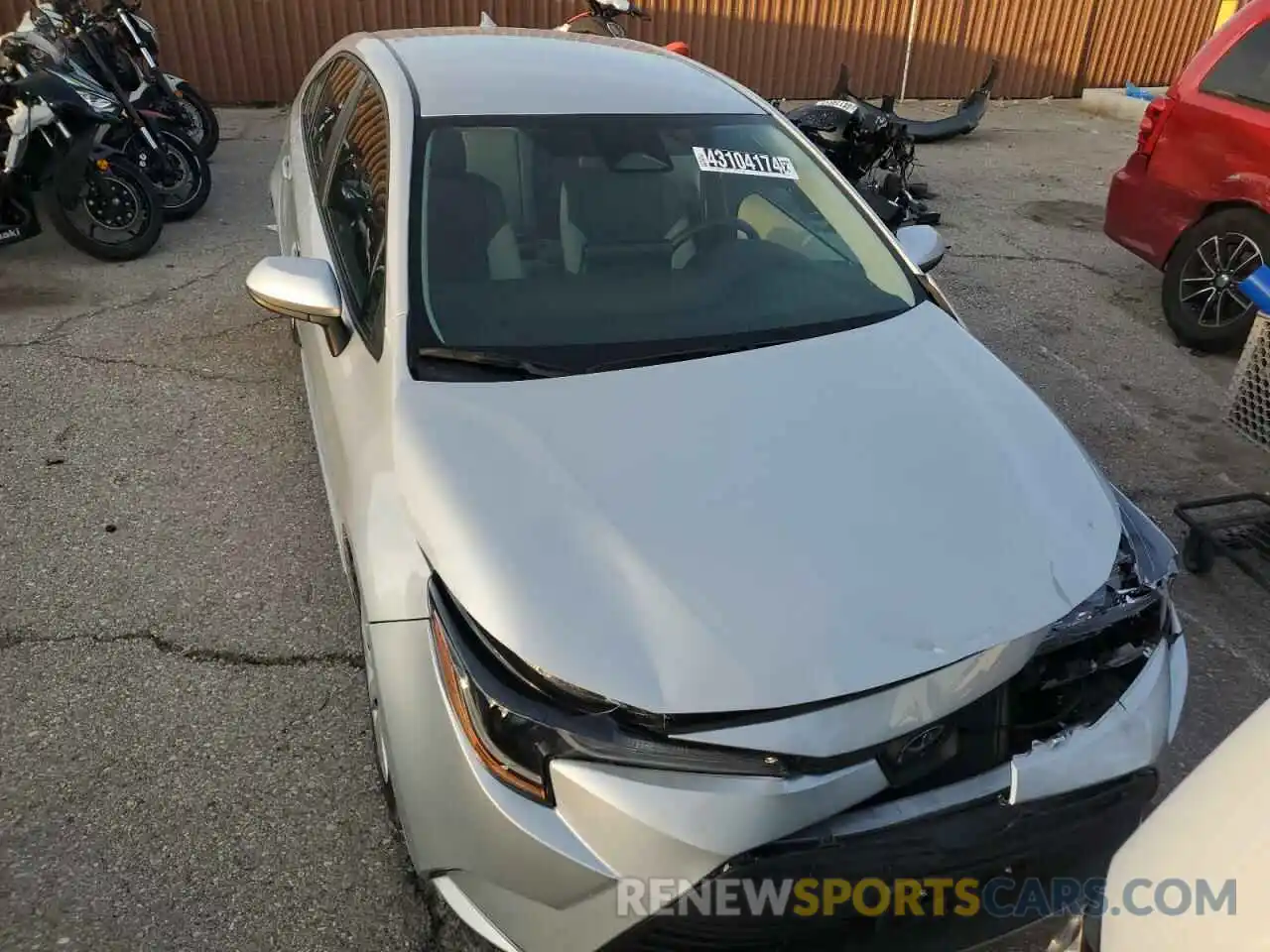 5 Photograph of a damaged car 5YFB4MDE0PP051248 TOYOTA COROLLA 2023