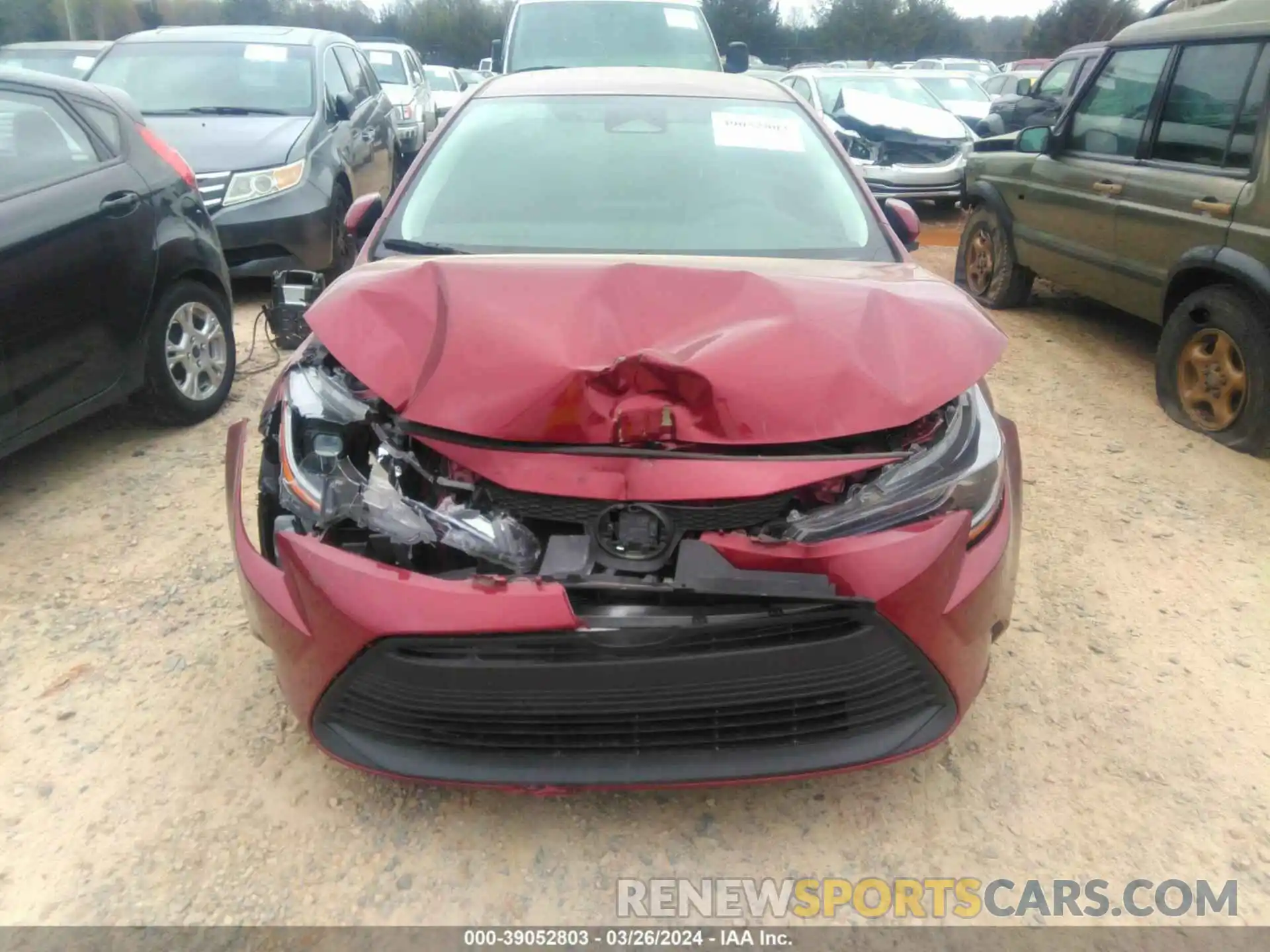 12 Photograph of a damaged car 5YFB4MDE0PP053467 TOYOTA COROLLA 2023