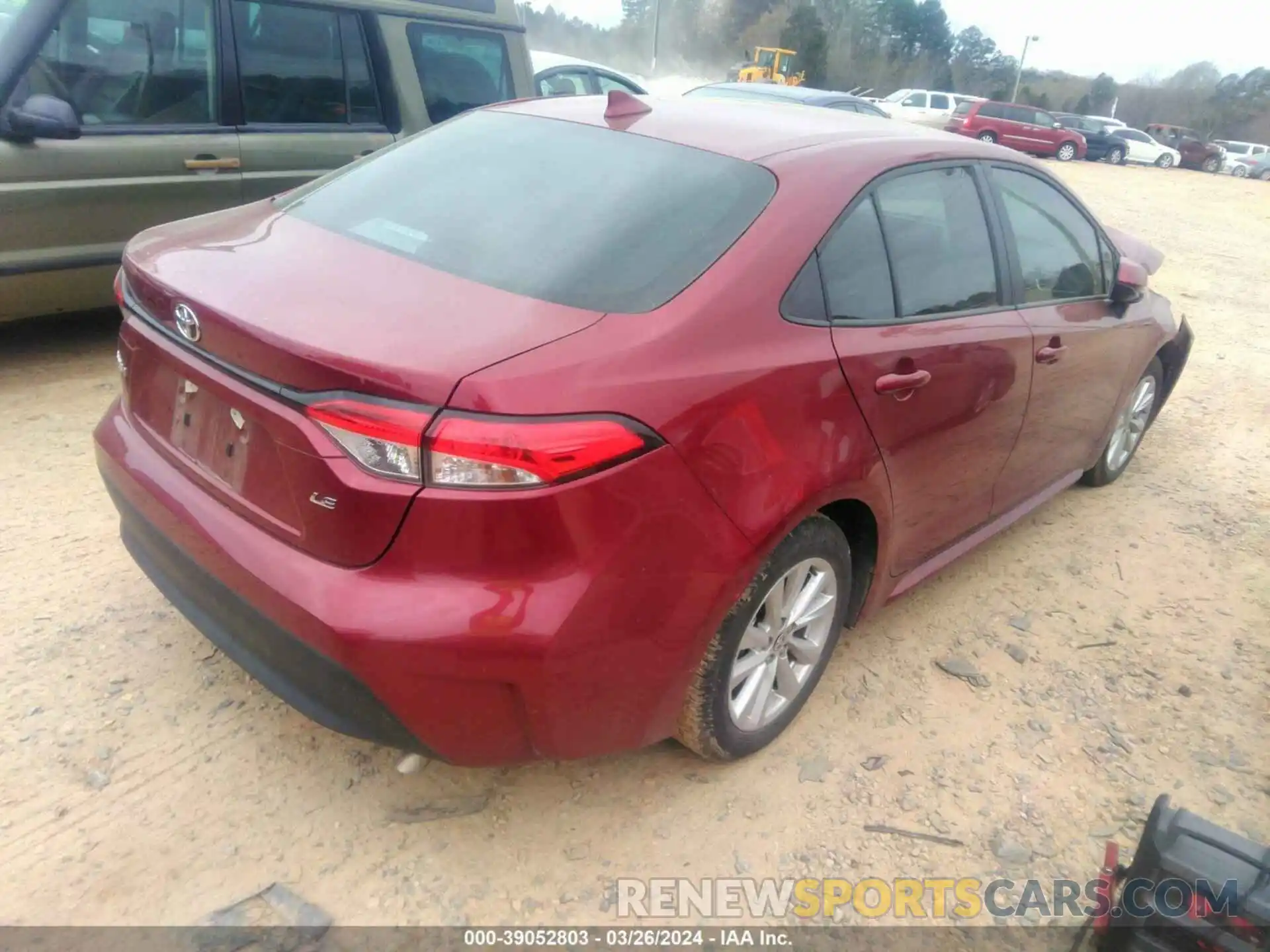 4 Photograph of a damaged car 5YFB4MDE0PP053467 TOYOTA COROLLA 2023