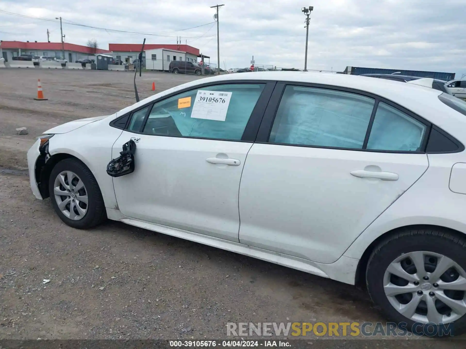 14 Photograph of a damaged car 5YFB4MDE0PP064758 TOYOTA COROLLA 2023