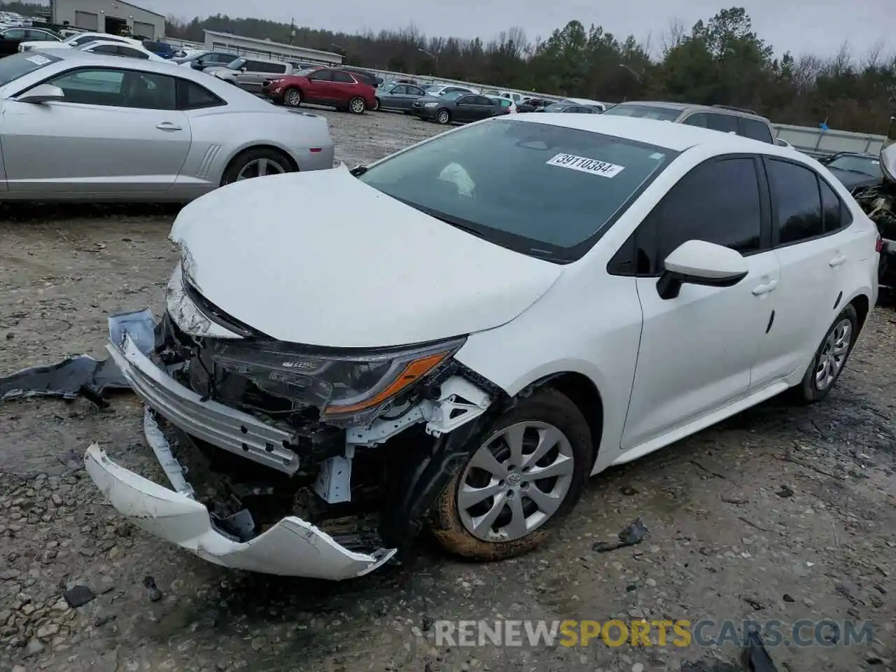 1 Photograph of a damaged car 5YFB4MDE0PP070530 TOYOTA COROLLA 2023