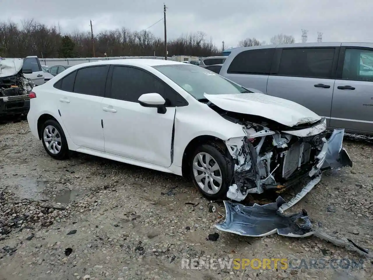 4 Photograph of a damaged car 5YFB4MDE0PP070530 TOYOTA COROLLA 2023